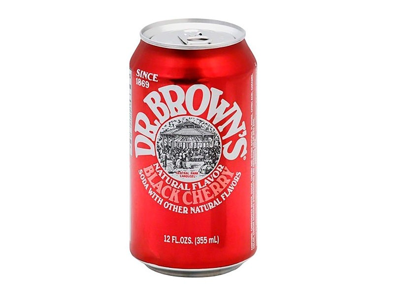 Dr. Brown's Black Cheery Can