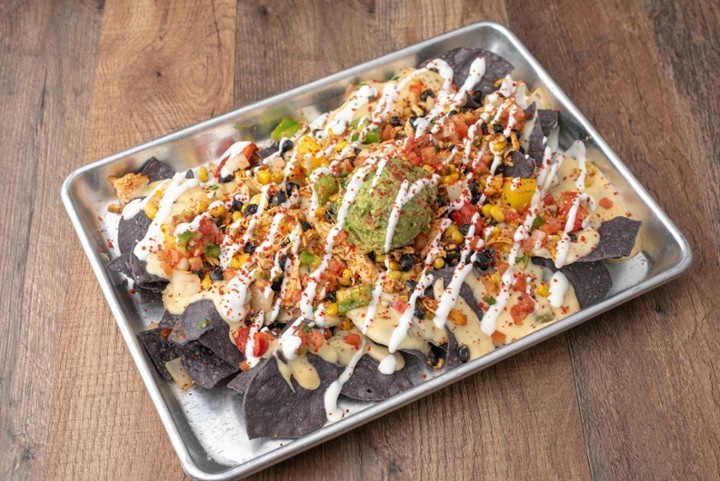 CHICKEN ELOTE NACHOS