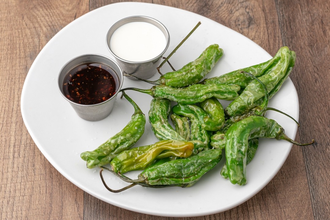 BLISTERED SHISHITO PEPPERS