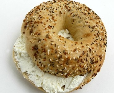 Everything Bagel and Cream Cheese