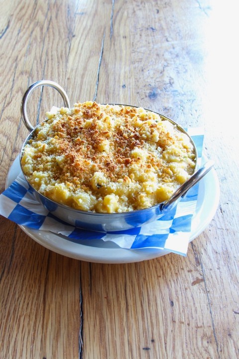 Green Chili Mac & Cheese -V-