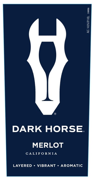 Dark Horse Merlot, California