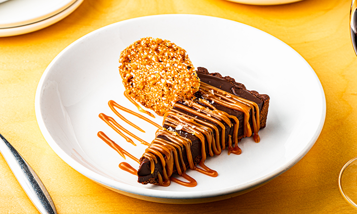 FLOURLESS CHOCOLATE TART