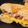 Scrambled Egg Sandwich w/ Cheese & Bacon