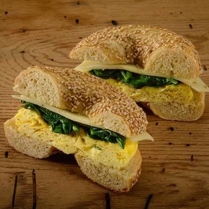 Egg, Spinach & Cheese Sandwich