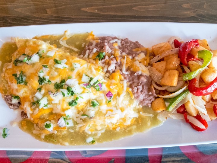 Chile Verde Omelette