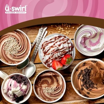 U-swirl frozen yogurt