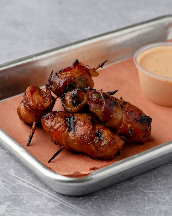 Smoked Bacon Poppers