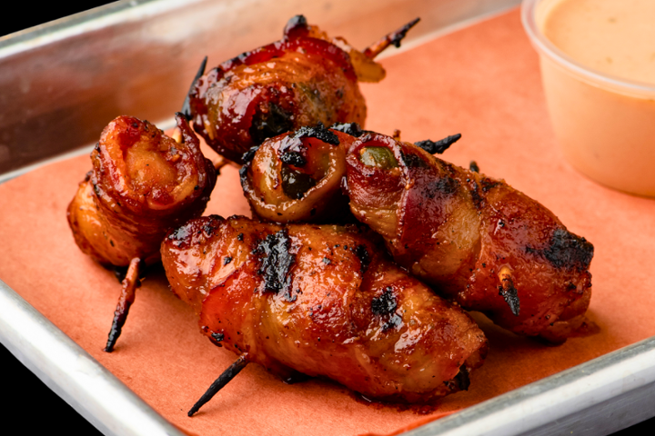 Smoked Bacon Poppers