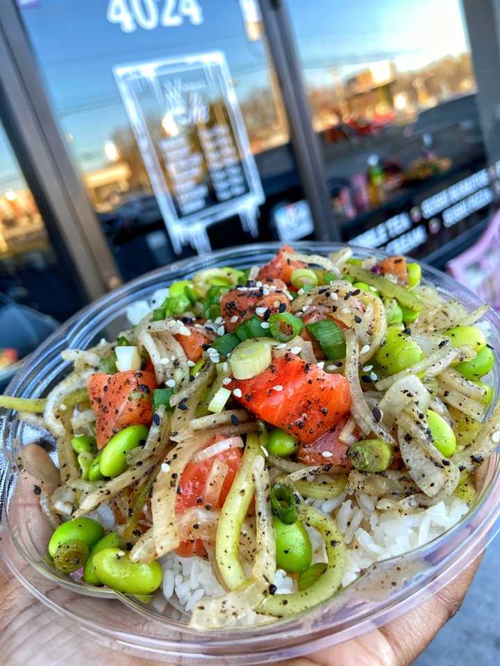 Salmon Truffle Ponzu Bowl