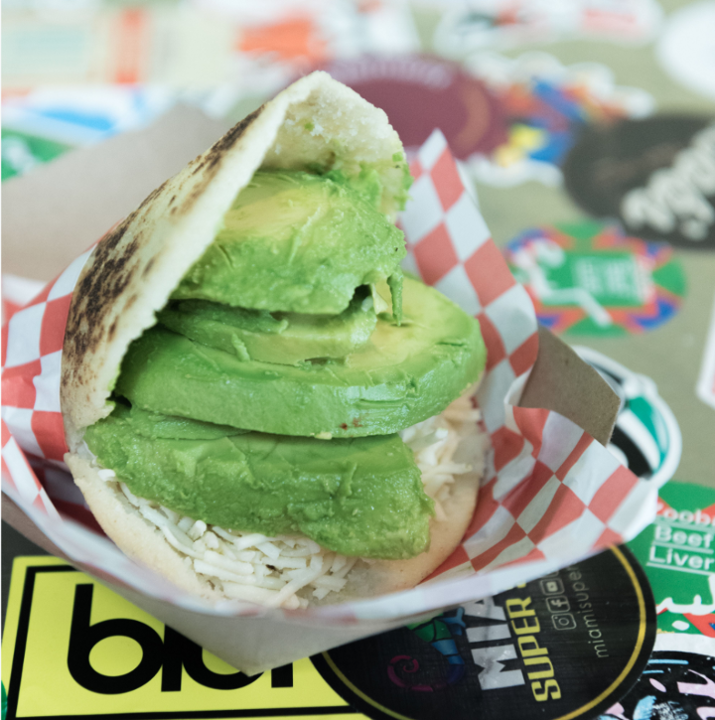 Cheese & Avocado Arepa
