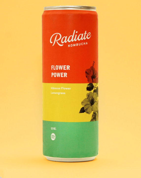 Radiate Kombucha Flower Power