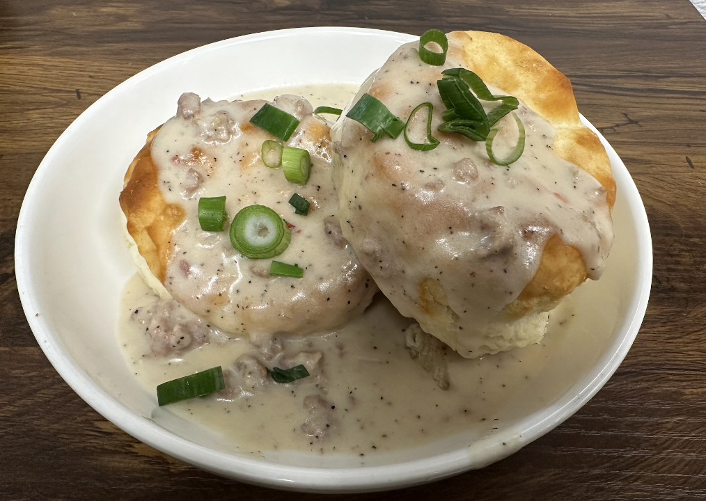 Biscuits + Country Gravy