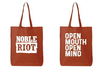 Tote Bag // Orange Wine Color