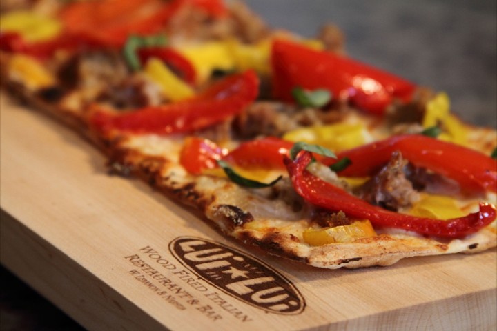 Sausage & Pepper Flatbread