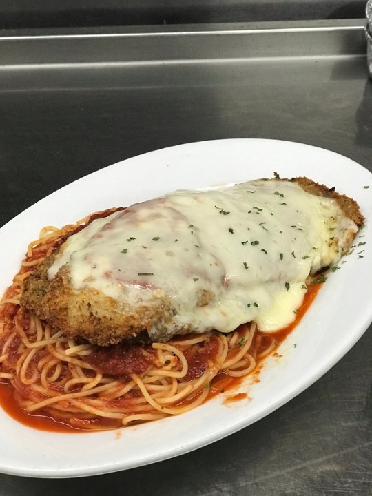 Lunch Eggplant Parmesan