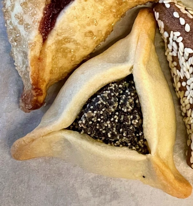 Hamantaschen - Black & White Poppyseed (available 3/18 )