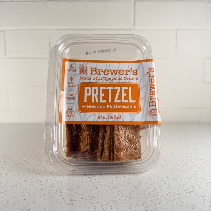 Brewer's Pretzel Sesame Flatbreads