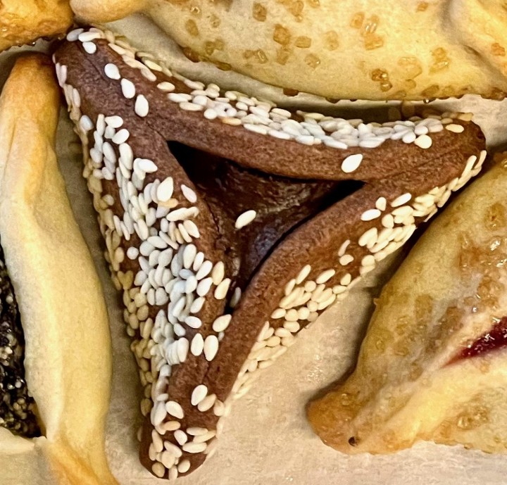 Hamantaschen - Chocolate Tahini (available 3/18 )