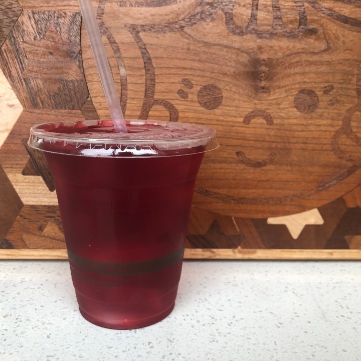 12oz Herbal Hibiscus Orange Iced Tea