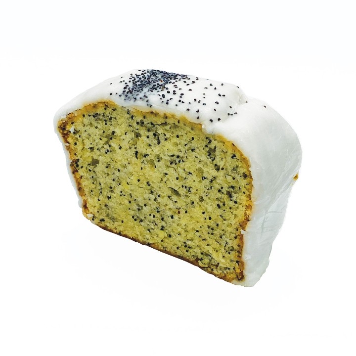 Lemon Poppy Seed Cake Slice (gluten free)