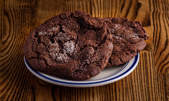 Mint chocolate cookie platter