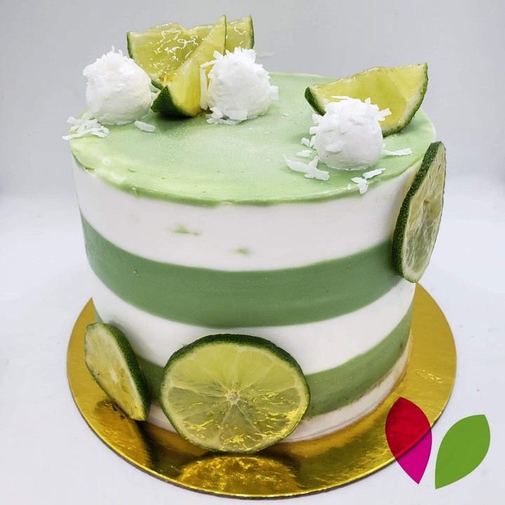 Key Lime Coconut Cake