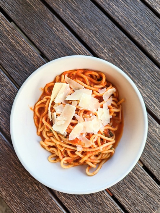 Kids Spaghetti With Tomato Sauce