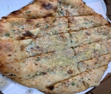Garlic Bread "Pizza"