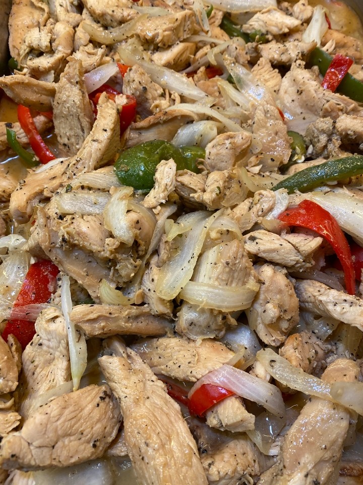 Chicken Breast w/Onions & Peppers