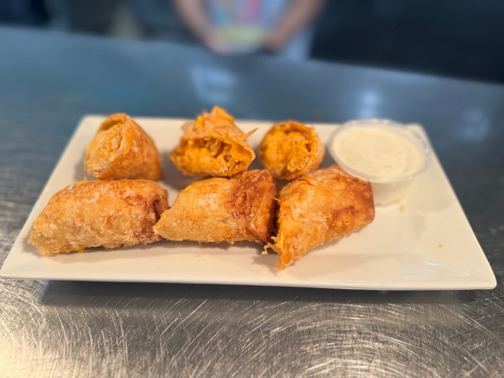 Buffalo Chicken Egg Rolls