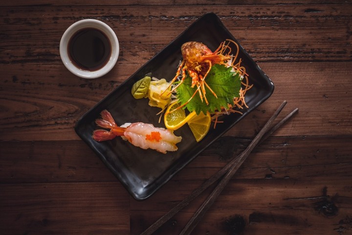 Shrimp (Ebi) Sashimi