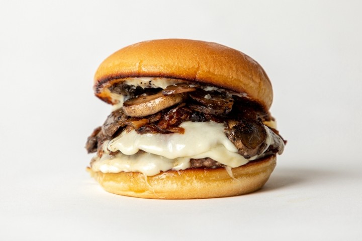 Mushroom Swiss Burger