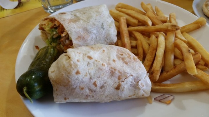 Spicy Chicken Wrap