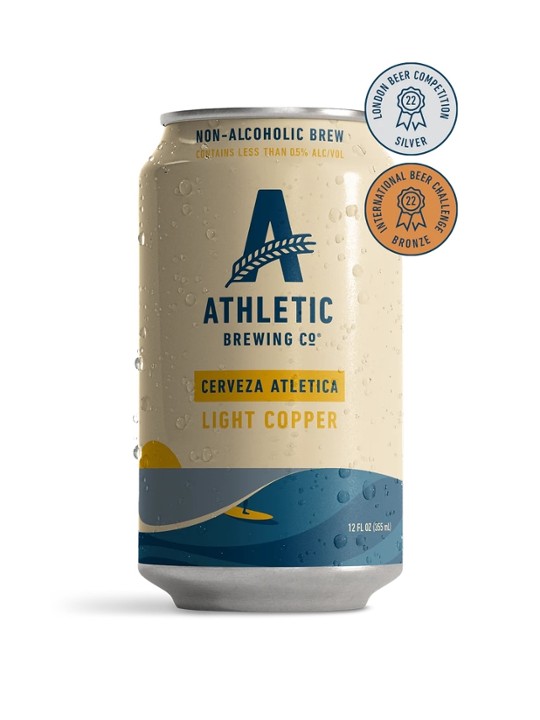 Cerveza Athletica Athletic Brewing Co Light Copper (.5 APV) (D)