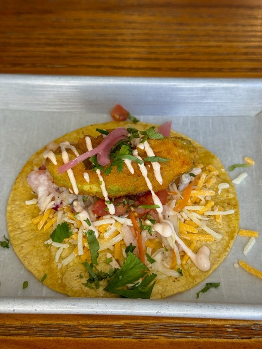 Fried Avocado Taco