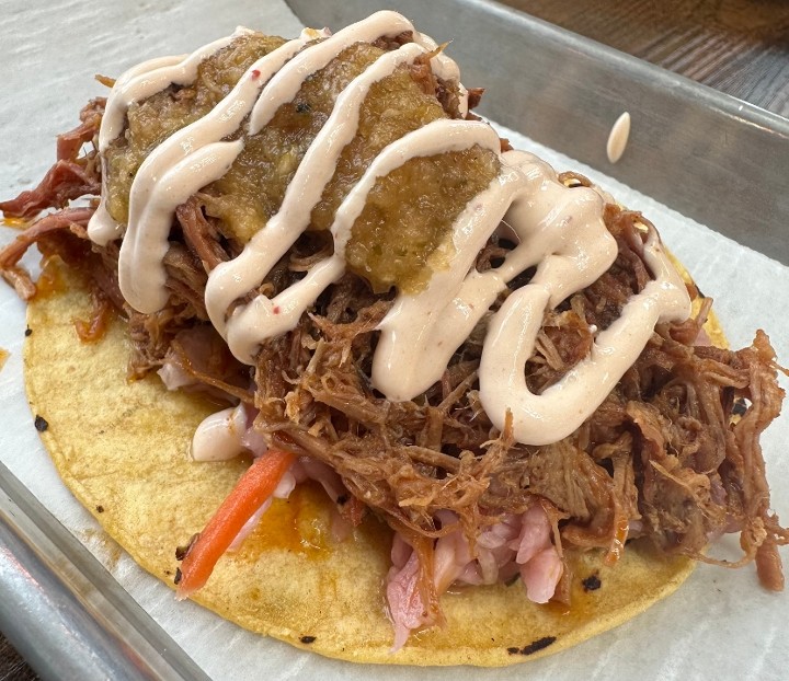 Pork Shoulder Taco