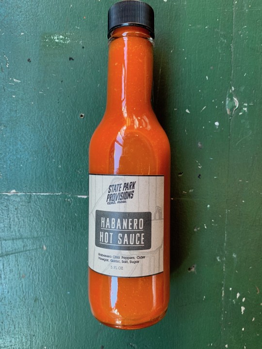 Habanero Hot Sauce Bottle