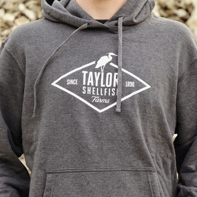 Grey Taylor Logo Hoodie