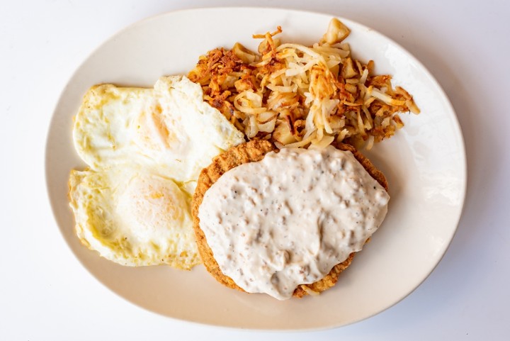 Country Fried Steak & Eggs