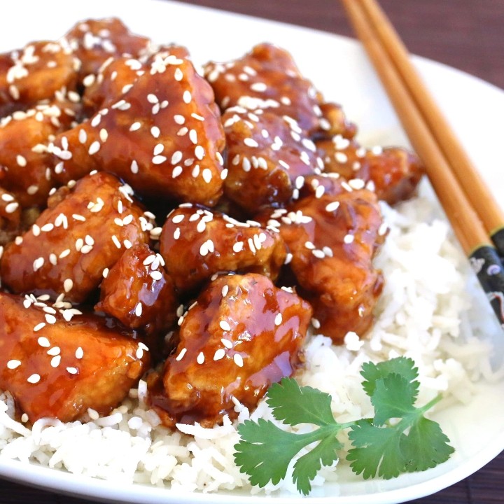 Dinner Sesame Chicken(dark)