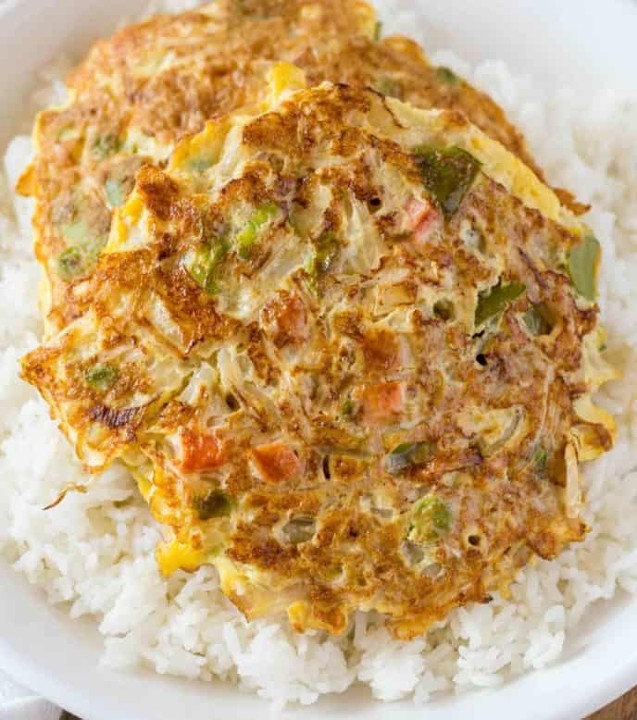 Chicken Egg Foo Young