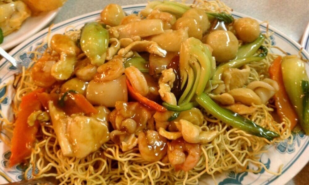 Dinner Pan Fried Noodles Combo
