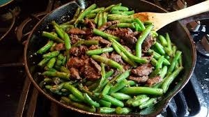 Lunch String Beans Beef