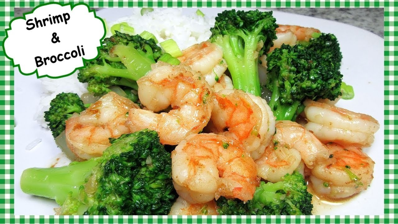 Dinner Broccoli Jumbo Shrimp