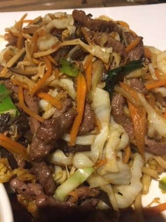 Dinner Moo Shu Beef