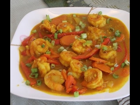 Lunch Curry Shrimp
