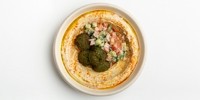 Green Herb Falafel & Salad Hummus