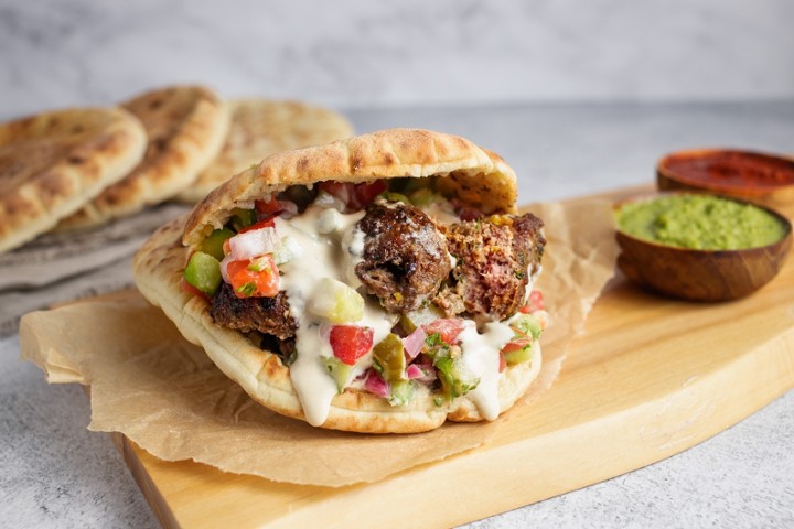 Beef Kebab Pita