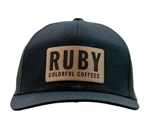 Leather Patch Trucker Hat